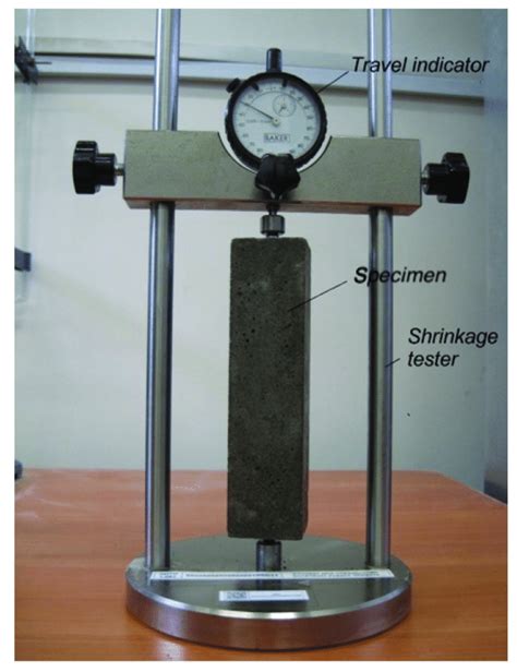 ODM Shrinkage Testing|concrete shrinkage testing requirements.